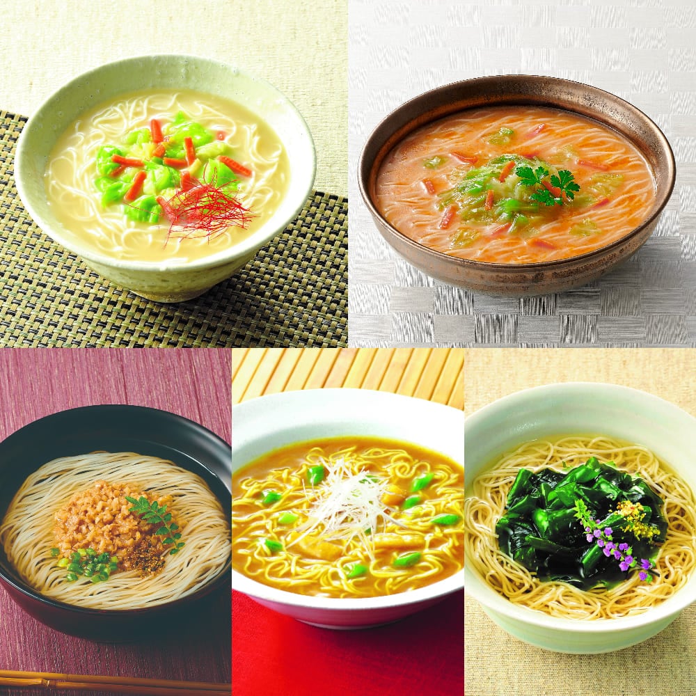 【ベルメゾン】【お歳暮・おとりよせ】 簡単お湯かけにゅうめん 5食/8食 【ご注文は1月25日まで】
