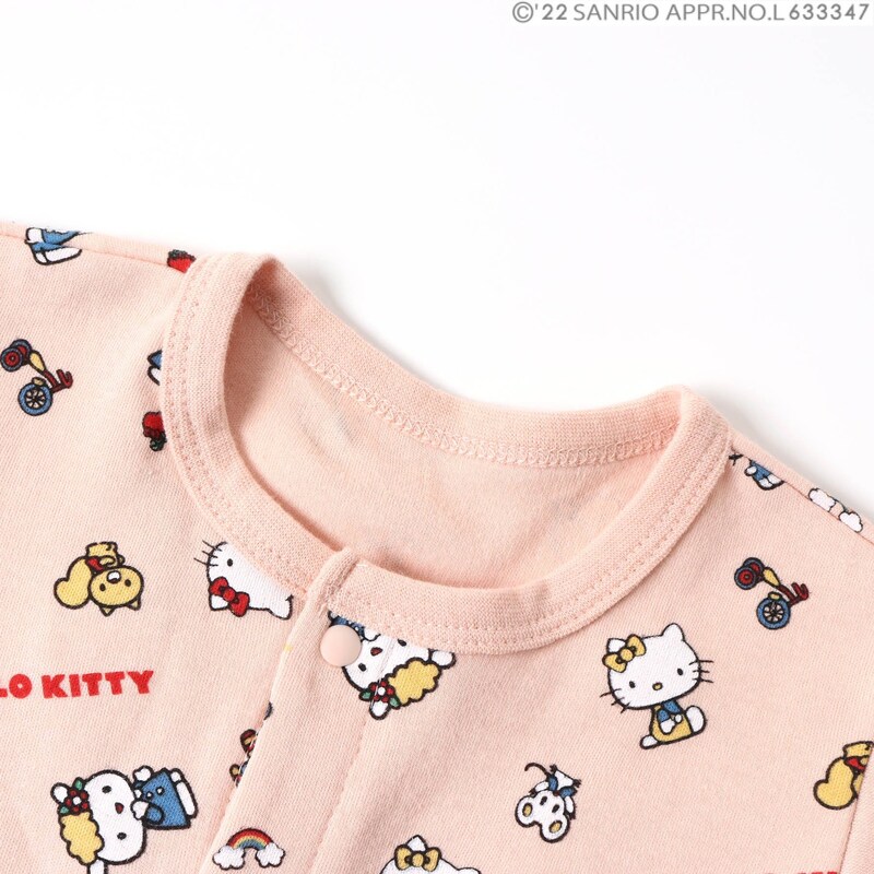 スムースカバーオール「ハローキティ」(サンリオ/Sanrio)｜通販のベルメゾンネット