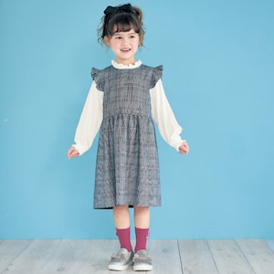 シルバー系（ラメ）／モデル身長112cm