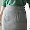 2 本のダーツ入れお腹を立体的にサポート