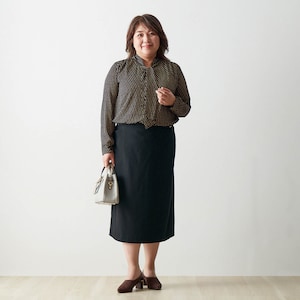 モデル身長161cm／トップス3L・ボトム3L