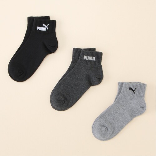 ＰＵＭＡ クォーターソックス3足組【子供靴下】