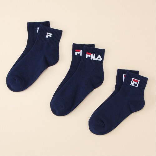 ＦＩＬＡ クルーソックス3足組【子供靴下】