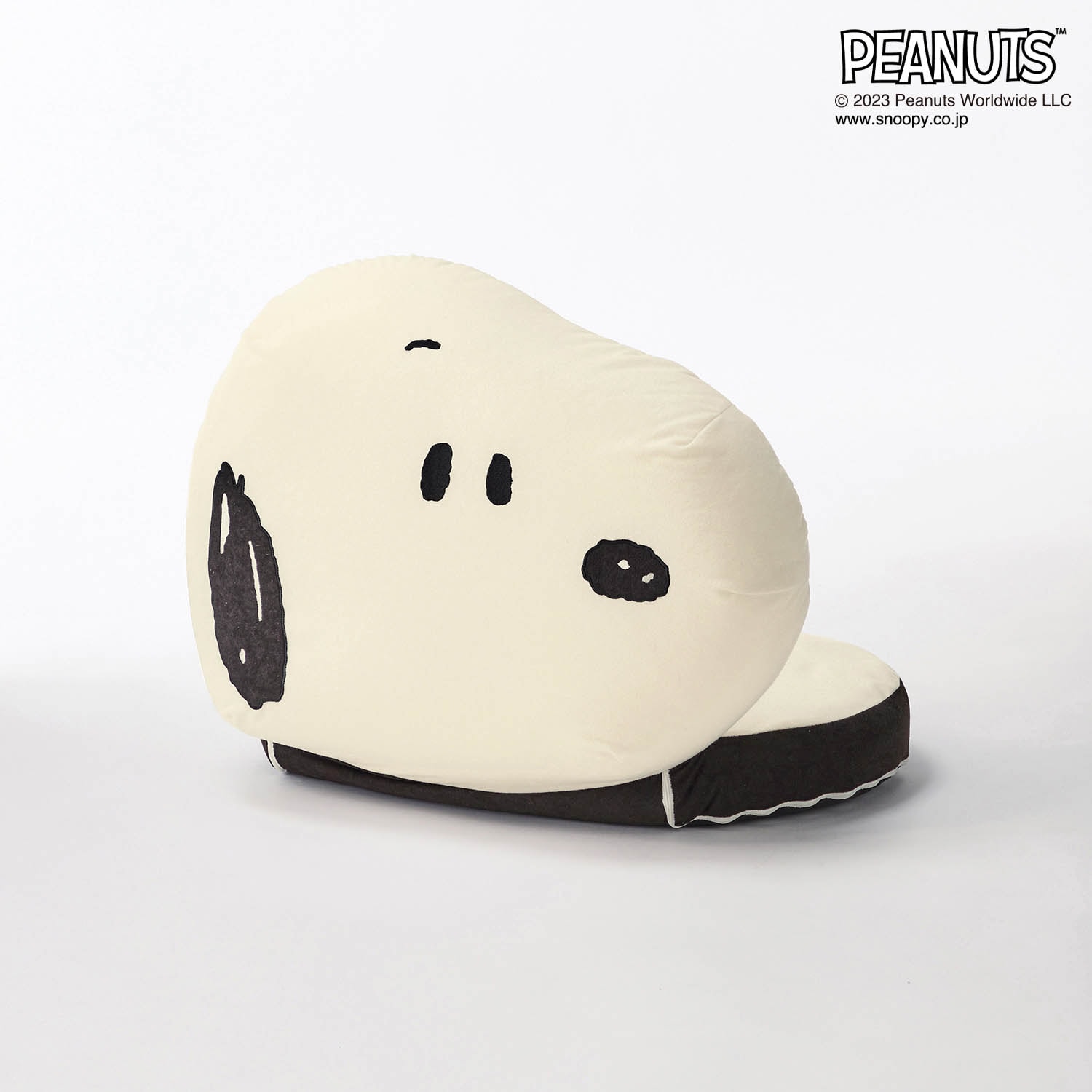 モチーフ型座椅子「スヌーピー」(ピーナッツ/PEANUTS)｜通販の