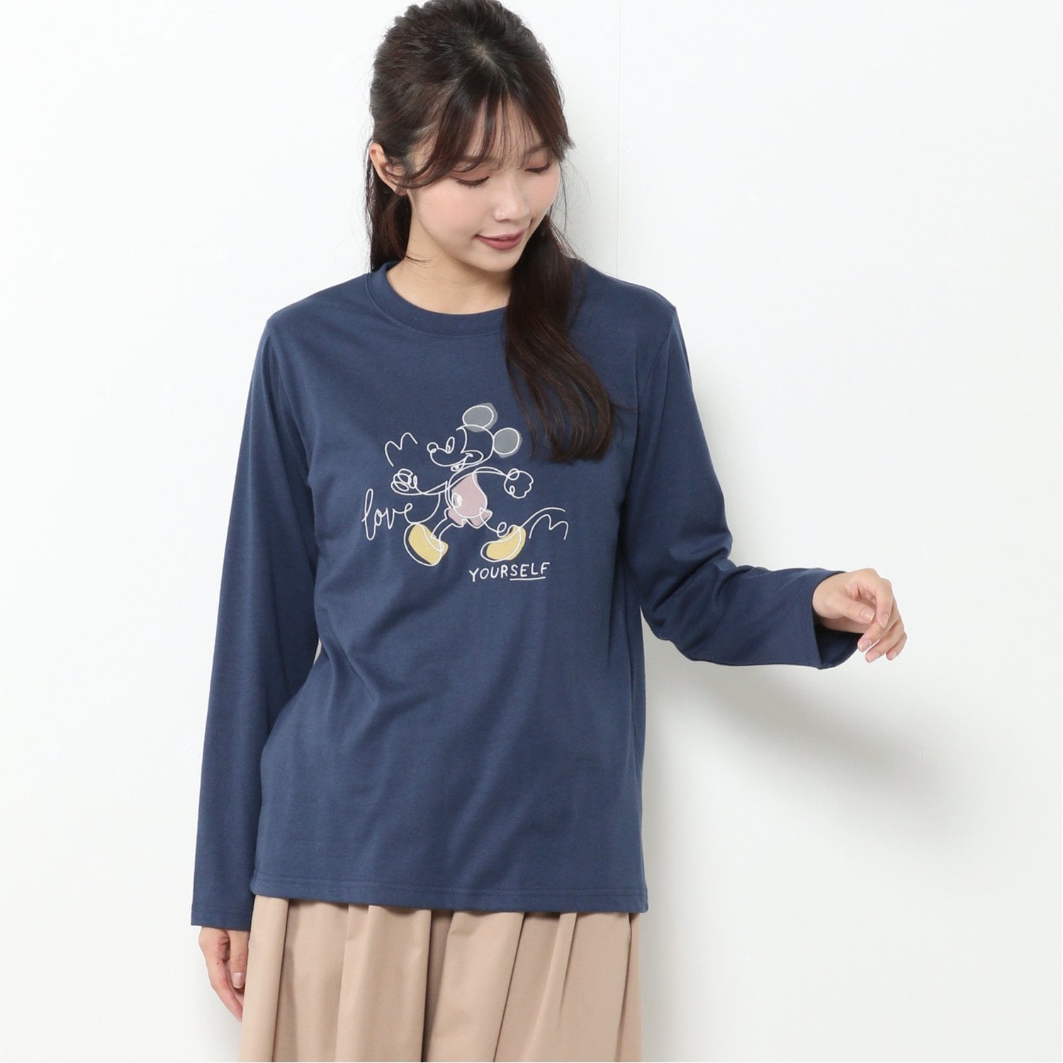 Tシャツ ディズニー レディースtシャツ カットソー 通販 人気ランキング 価格 Com