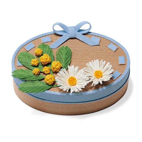 クラフトテープで作るお花の小箱手作りキット