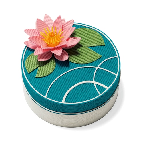 クラフトテープで作るお花の小箱手作りキット