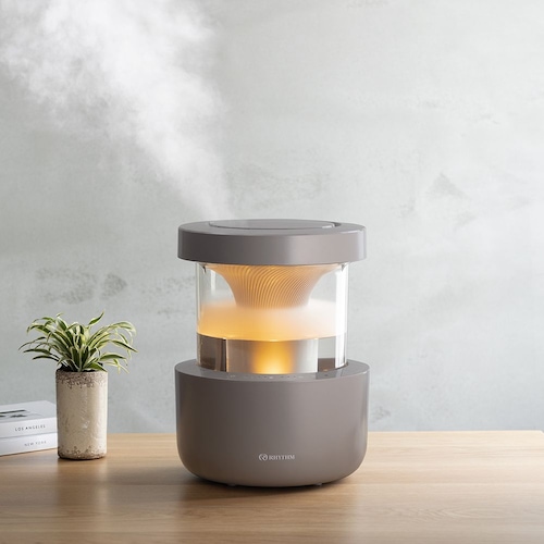 お手入れのしやすさにこだわった加湿器 【パーツはわずか４つだけ＆タンク乾燥モード付 温湿度センサー搭載 最大10畳 最大加湿量350ml/h Fogモード】