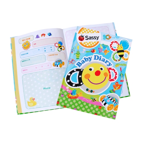 フルカラーページの育児日記「Sassy/サッシー」