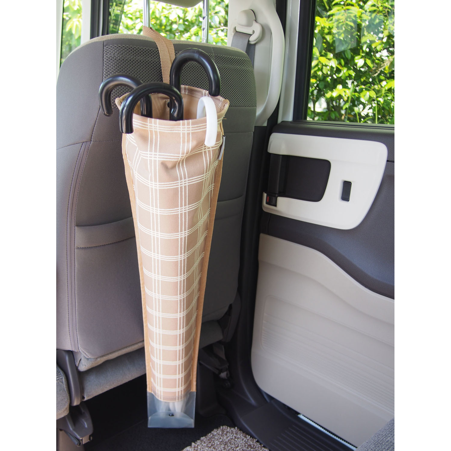 【ベルメゾン】最大5本収納できる傘カバー