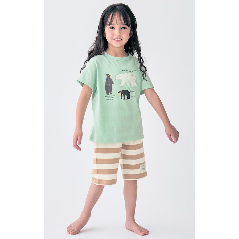 ニュアンスミント（クマのなかま）／モデル身長110.5cm・サイズ110