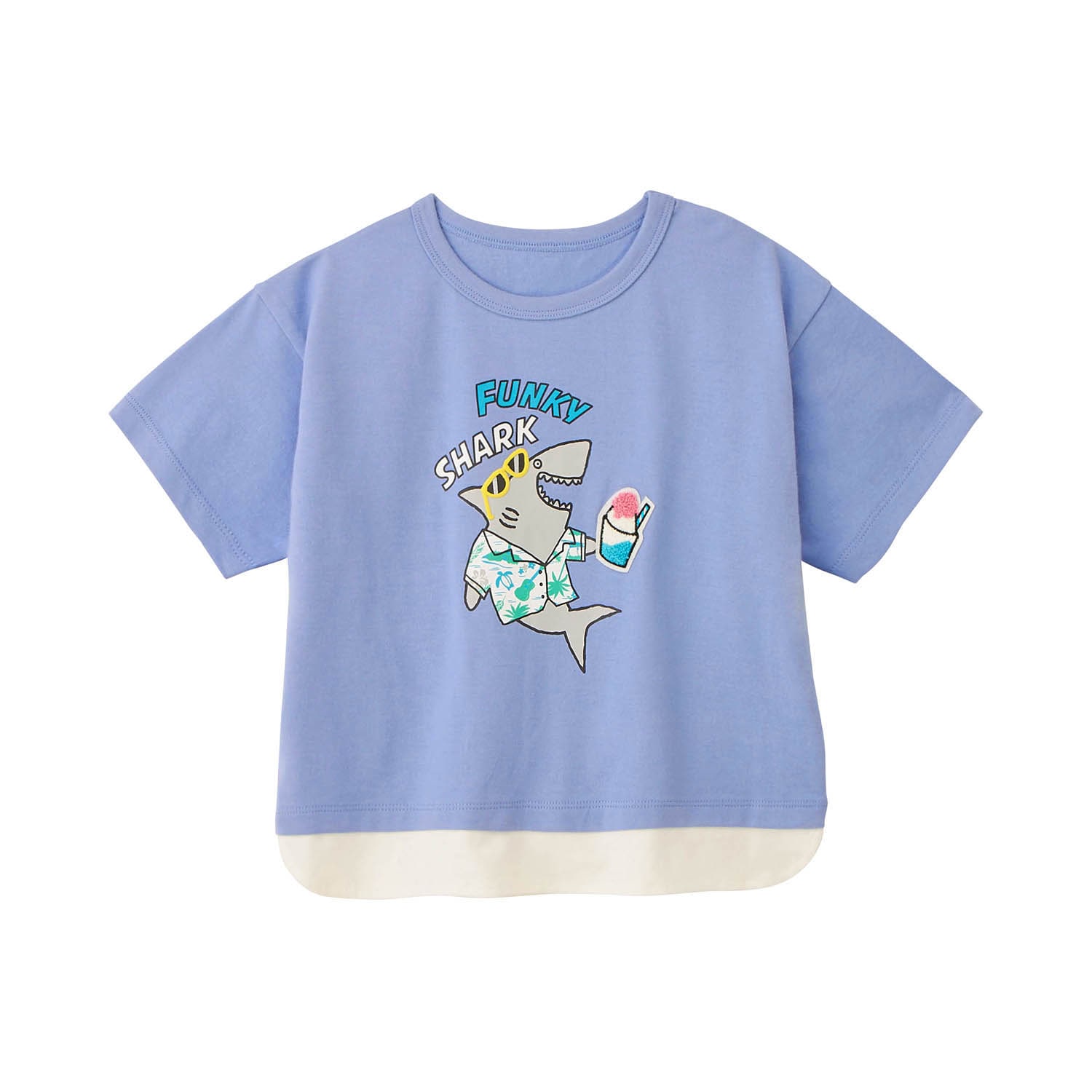 夏の主役！裾レイヤード風半袖Ｔシャツ（子供服 Tシャツ/カットソー