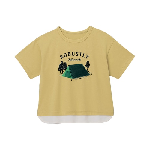 夏の主役！裾レイヤード風半袖Ｔシャツ 【子供服】