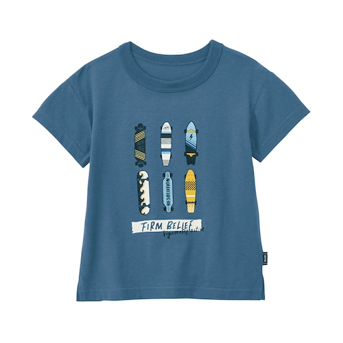 薄くて涼しいプリント半袖Ｔシャツ 【子供服】