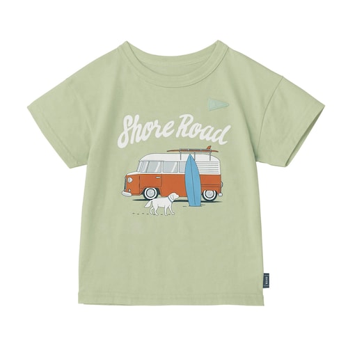名札ココ薄くて涼しい半袖Ｔシャツ 【子供服】