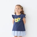 ネイビー（ひまわり）名札ココフェルトなし