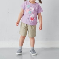 ピンク＆ラベンダー＆ミント／モデル身長94cm・90サイズ着用