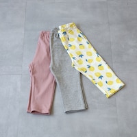 レモン＆スモーキーピンク＆杢グレー