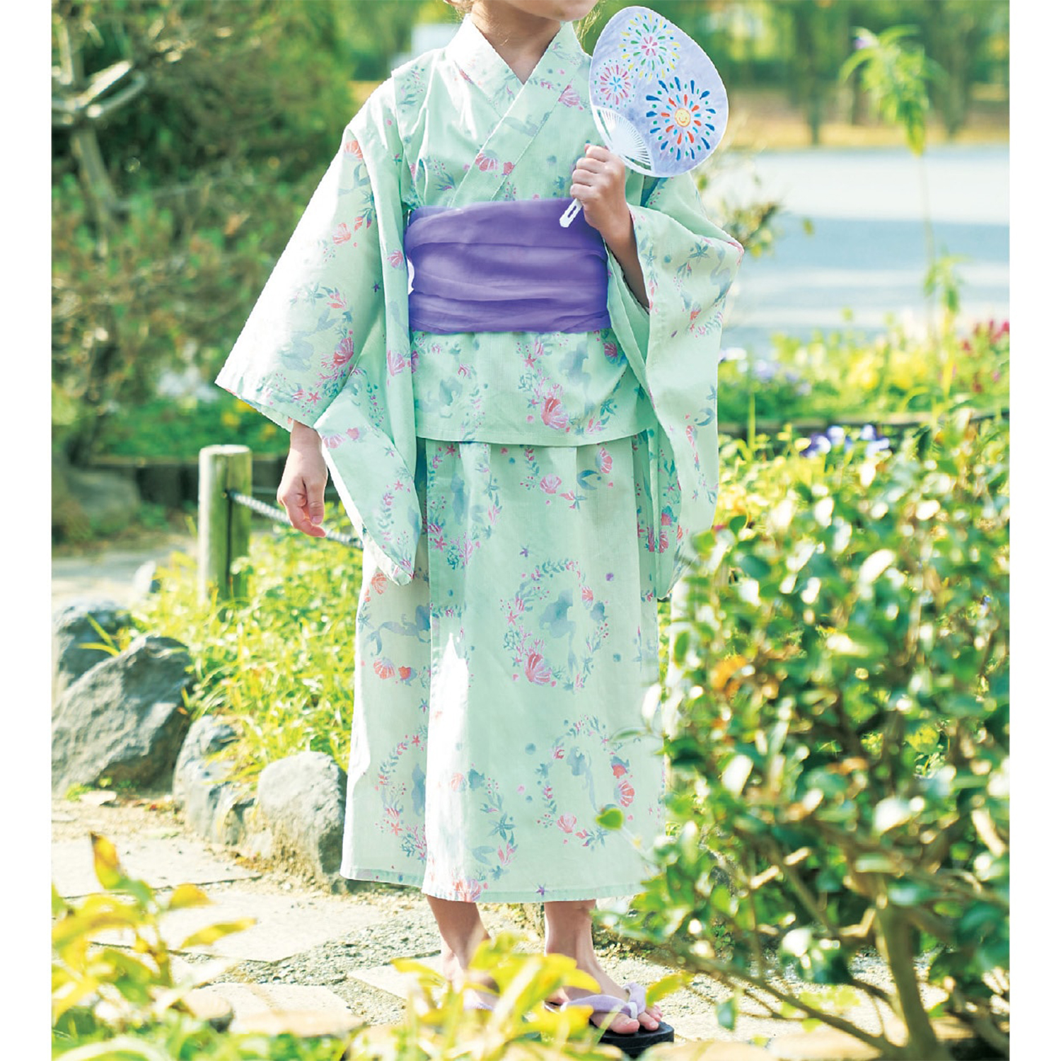 サマーワンピースとしても使える!キャラクターモチーフの2WAY浴衣セット(選べるキャラクター)(ディズニー/Disney) サマーワンピースとしても使える!キャラクターモチーフの2WAY浴衣セット(選べるキャラクター)(ディズニー/Disney)