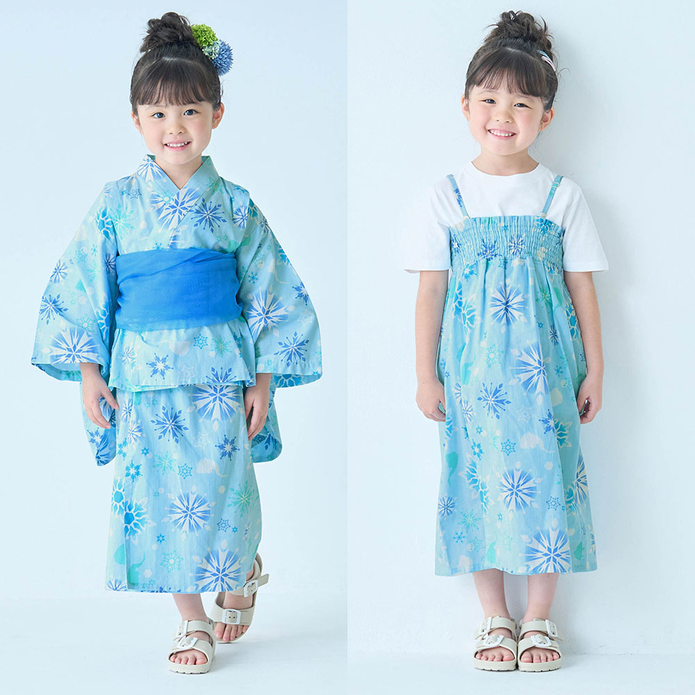 サマーワンピースとしても使える!キャラクターモチーフの2WAY浴衣セット(選べるキャラクター)(ディズニー/Disney) サマーワンピースとしても使える!キャラクターモチーフの2WAY浴衣セット(選べるキャラクター)(ディズニー/Disney)