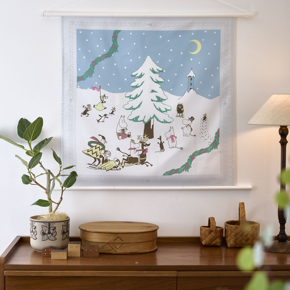 【定期お届け】 「ムーミン」暮らしの風呂敷 8回シリーズ 【定期お届け】 「ムーミン」暮らしの風呂敷 8回シリーズ