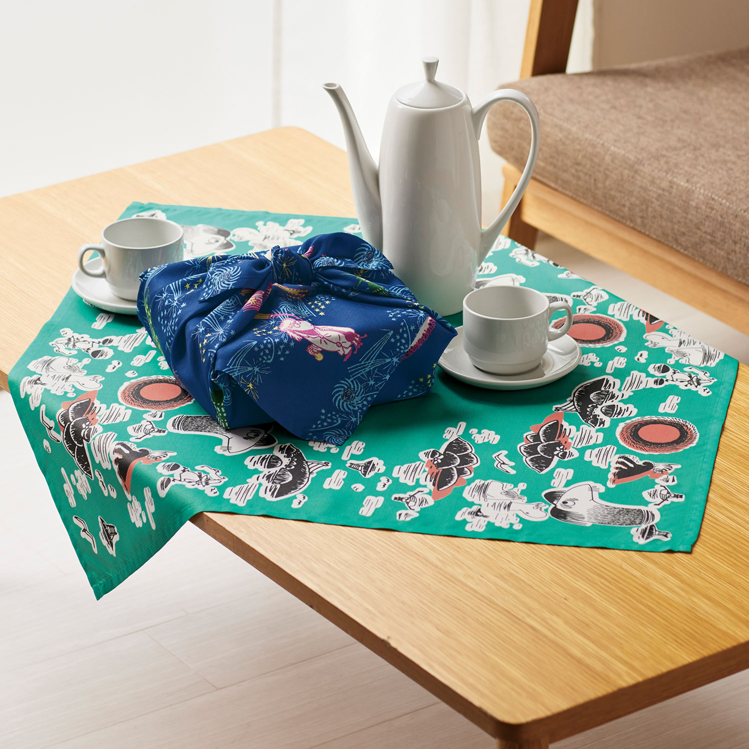 【ムーミン/MOOMIN】暮らしの風呂敷「ムーミン」