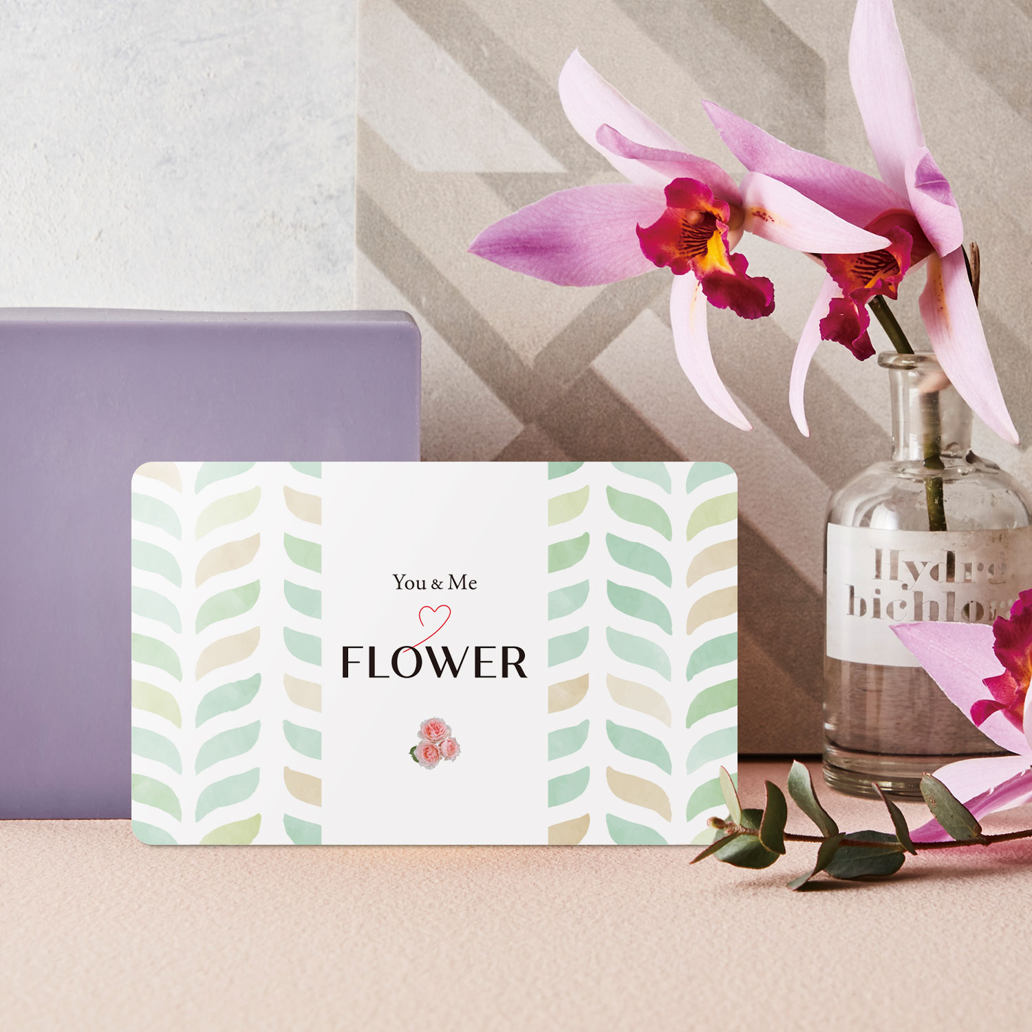 【送料無料】 【カードギフト】花を愛するひとに　お花ギフトカード「You&Me FLOWER」＜ＣＯ＞