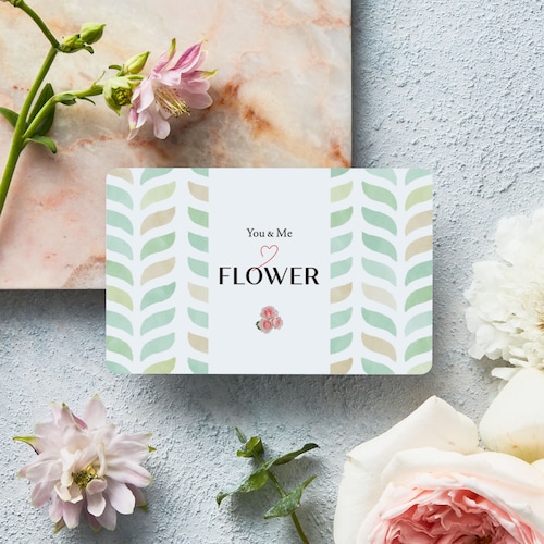 【送料無料】 【カードギフト】花を愛するひとに お花ギフトカード「You&Me FLOWER」＜ＡＯＯ＞