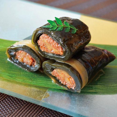 山形県産黒毛和牛とごぼうの昆布巻 3個