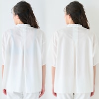 左：ブラのみ着用／右：ブラ+当商品（スキンベージュ）着用