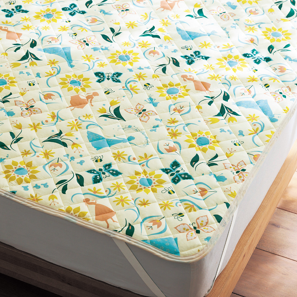 【新柄登場】 おとな可愛い柄に注目!接触冷感のひんやり敷きパッド(選べるキャラクター)(ディズニー/Disney) 【新柄登場】 おとな可愛い柄に注目!接触冷感のひんやり敷きパッド(選べるキャラクター)(ディズニー/Disney)