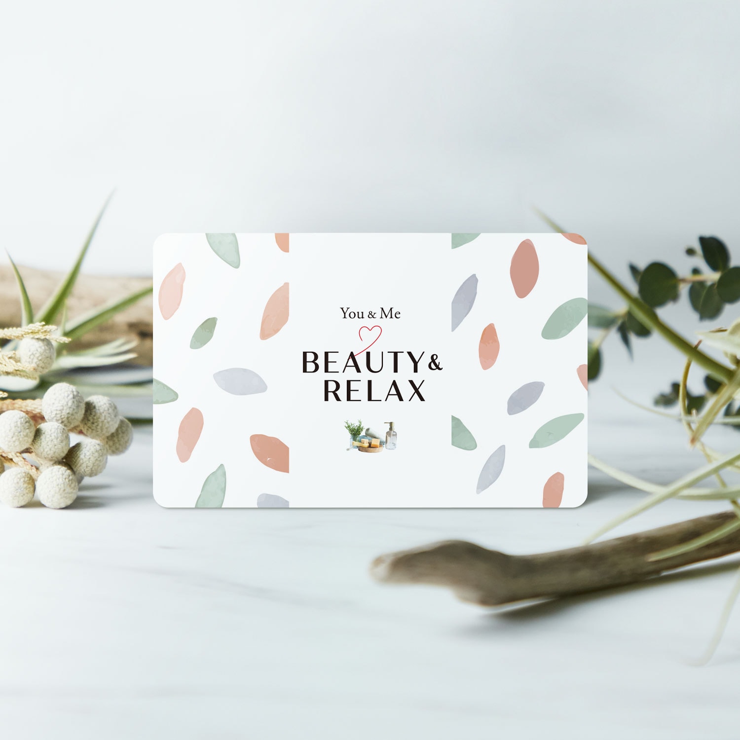 【You & Me】【送料無料】 【カードギフト】こころ、ととのう ご褒美ギフトカード「You & Me Beauty & Relax」BE