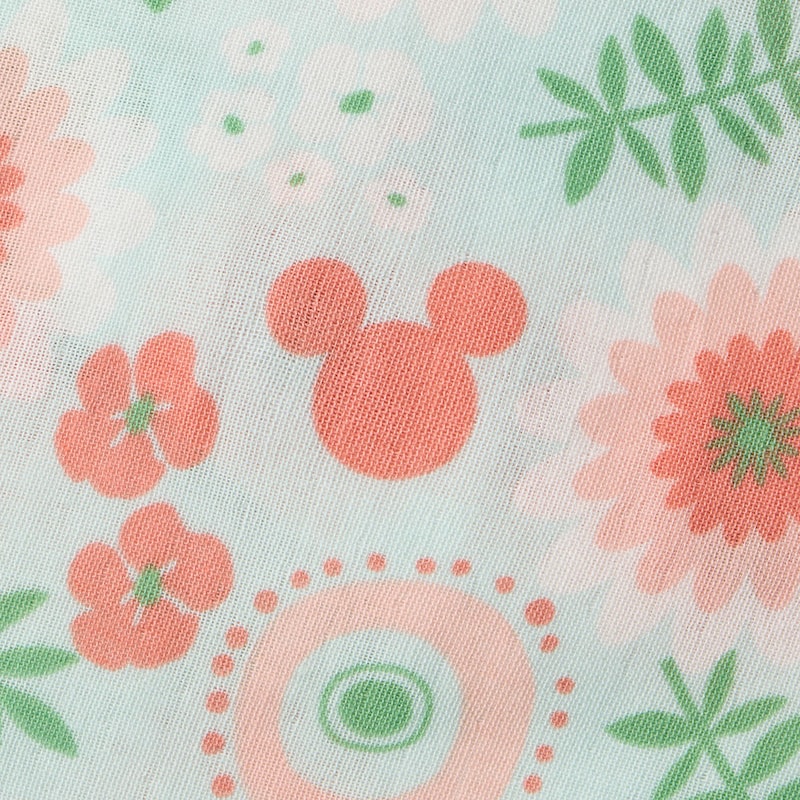 ミッキーモチーフ（花柄）