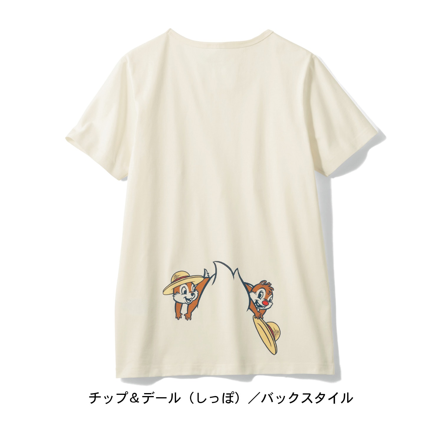 身生地綿100％半袖Tシャツ（選べるキャラクター）（ディズニー