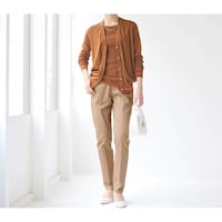 モデル身長170cm／M・股下68cm　※写真は撮影用のため股下+6cmになります。