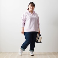 モデル身長154cm／4L・股下66cm