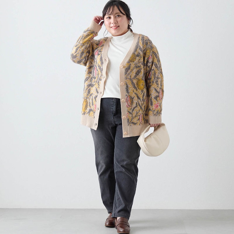 モデル身長157cm／3L・股下66cm