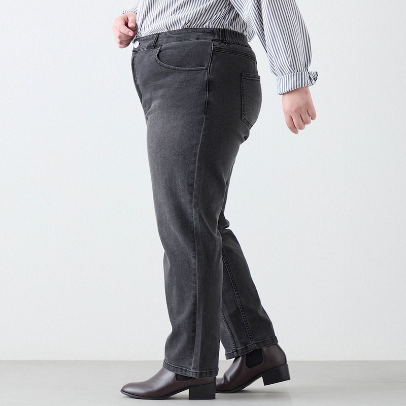 モデル身長157cm／3L・股下66cm