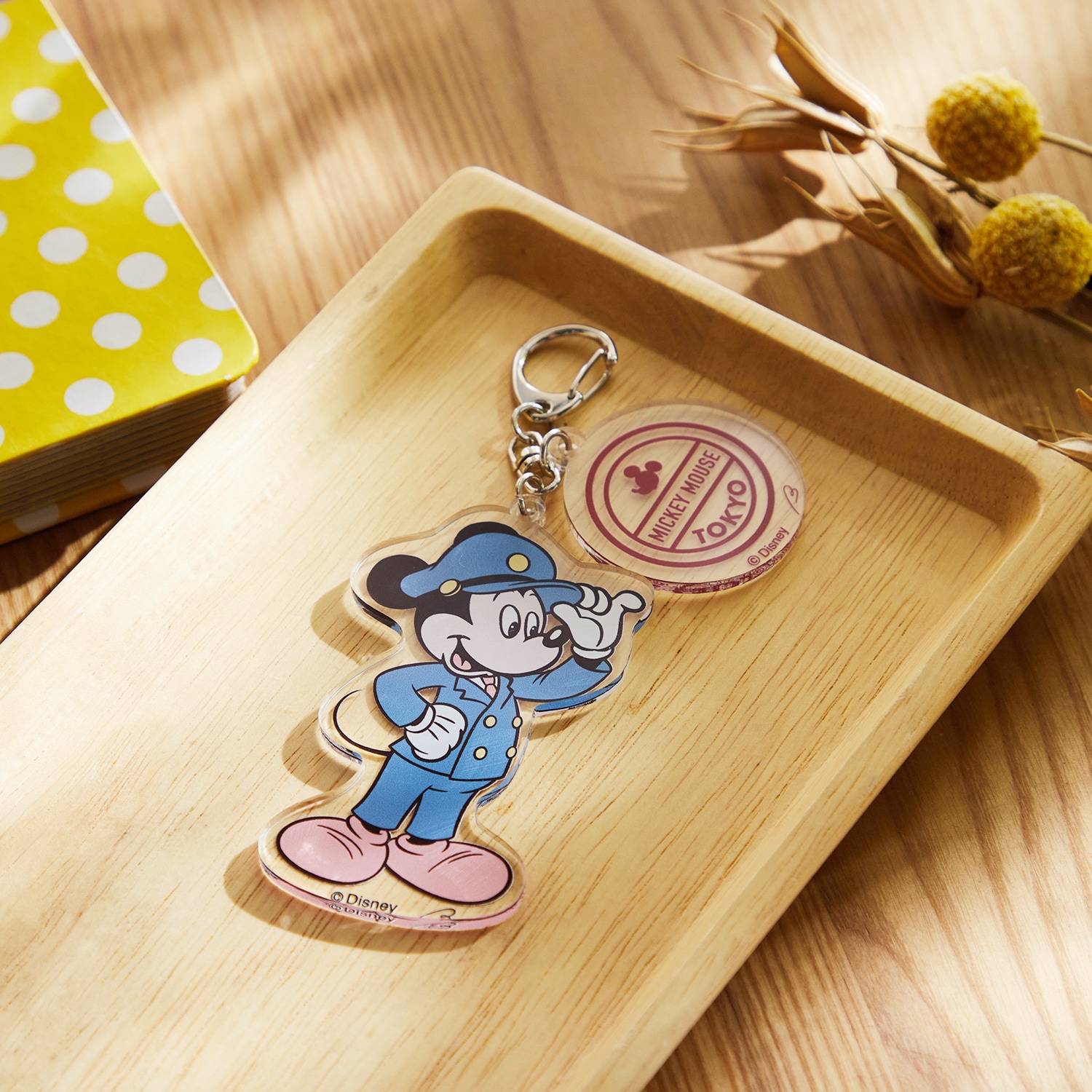 ミッキー ミッキーマウス ディズニー Disney キーホルダー - キーホルダー