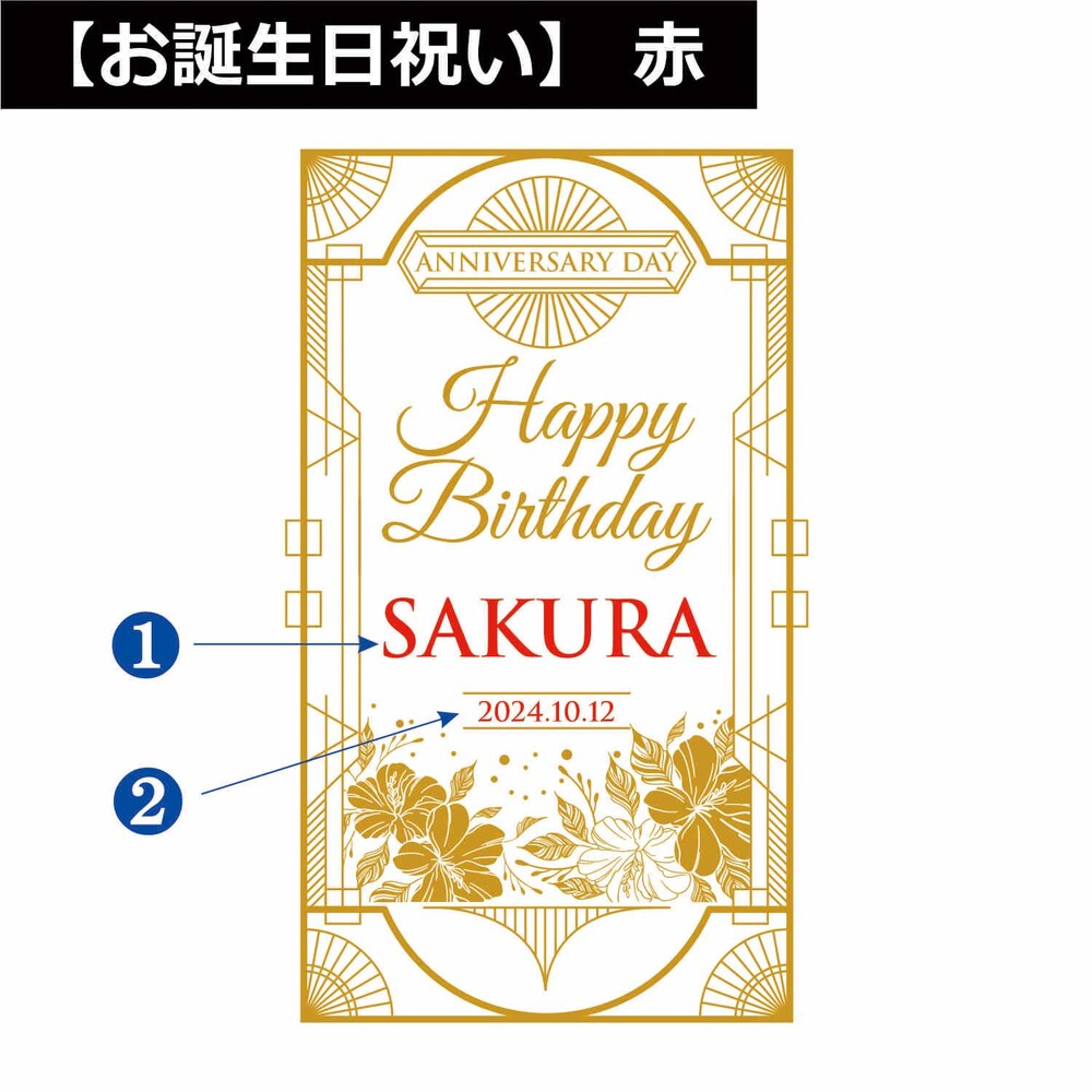 【お誕生日祝い】
