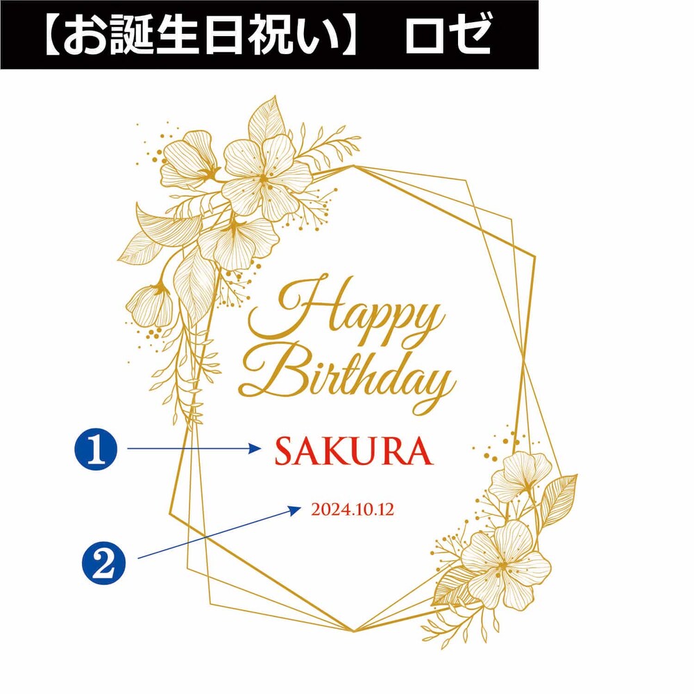 【お誕生日祝い】