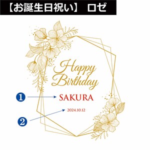 【お誕生日祝い】