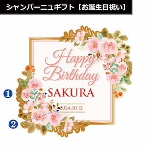 【お誕生日祝い】