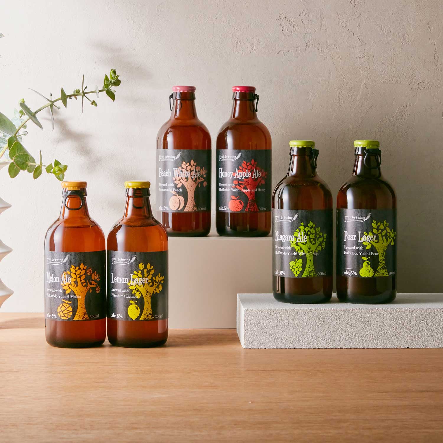 北海道フルーツビール12本セット 北海道フルーツビール12本セット