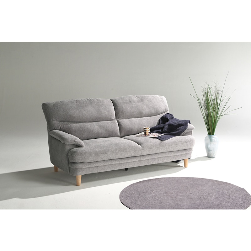 使用イメージ　ライトグレー/3人掛け