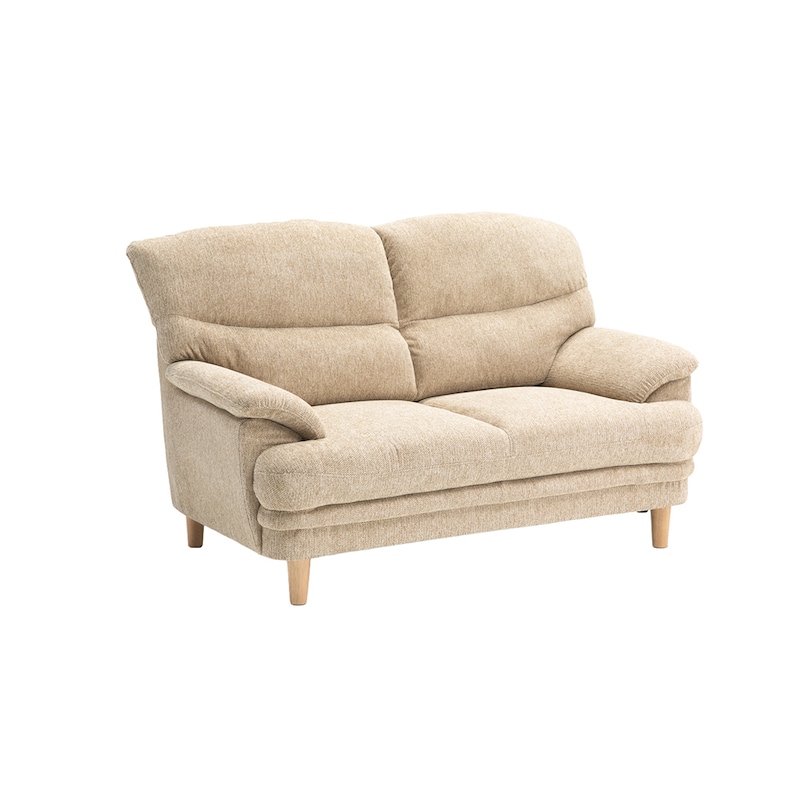 ライトブラウン/2人掛け