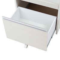 引出しはフルスライドレール付き/ホワイト・幅60cm 