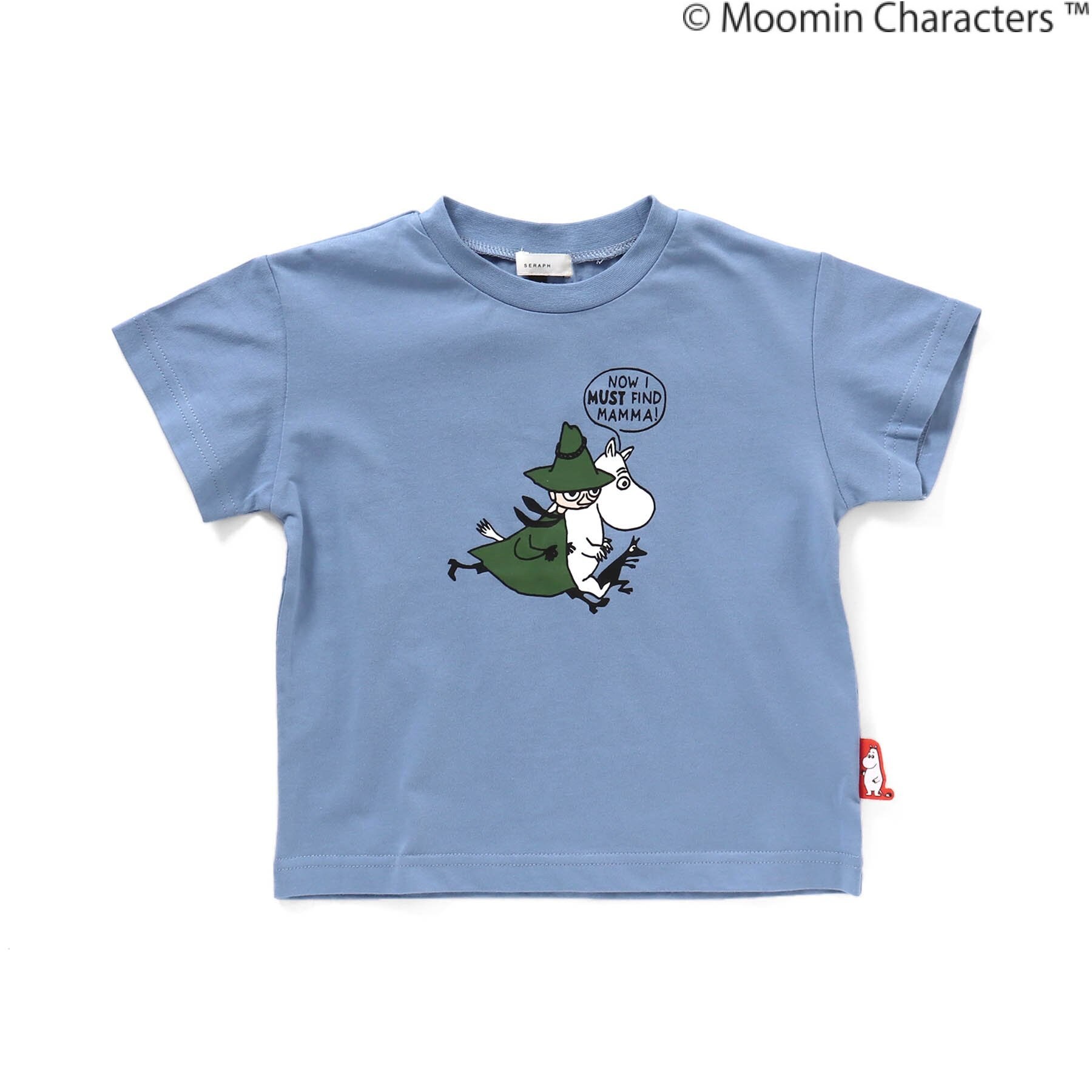 プリント半袖Tシャツ「ムーミン」