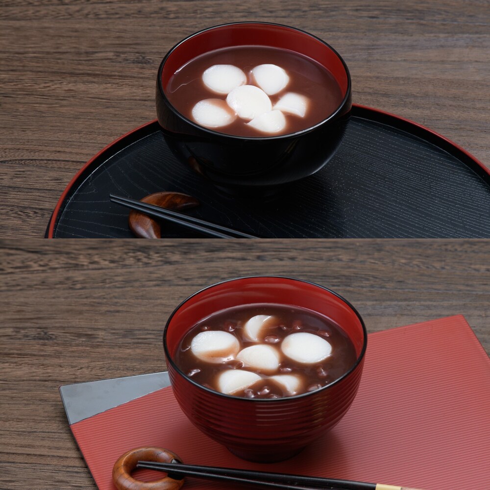 【ベルメゾン】レンジで簡単!おしるこ・ぜんざいセット