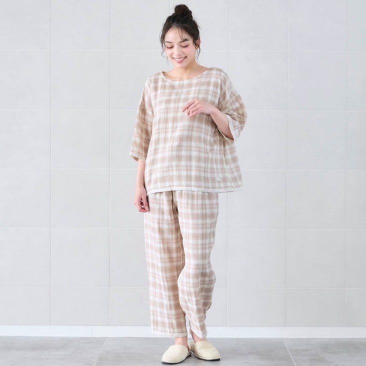 三重ガーゼのパジャマ